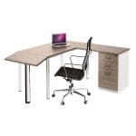 Escritorio L Toronto Blanco - Imagen 3