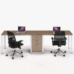 Escritorio Boston Doble Blanco